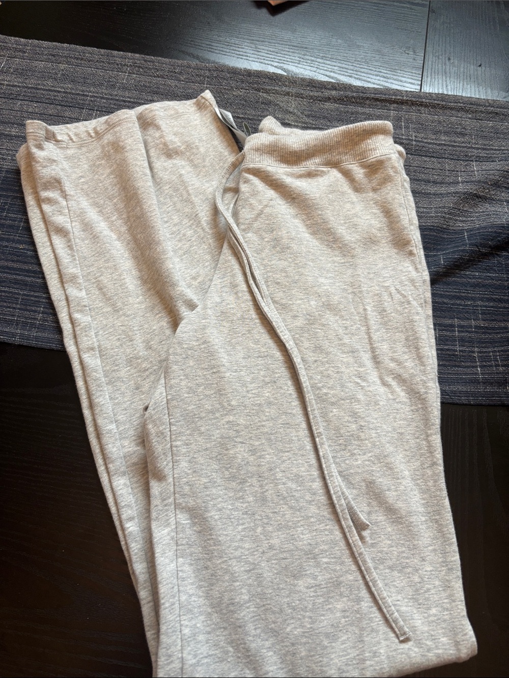 SKIMS Light Gray Cozy Drawstring pants
